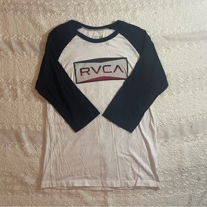 RVCA Men’s ANP Baseball Tee 3/4 Sleeve